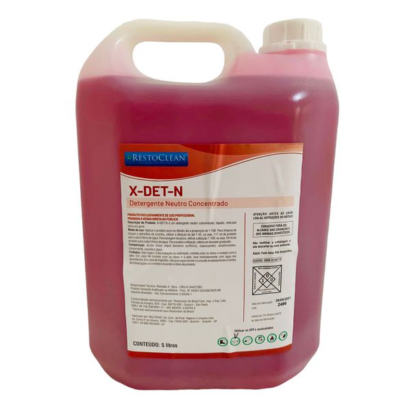 X-DET N 5L - DETERGENTE NEUTRO