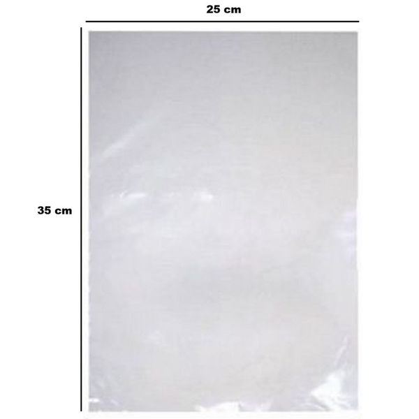 Saco Plástico PE 25x35cm Transparente 1kg-006