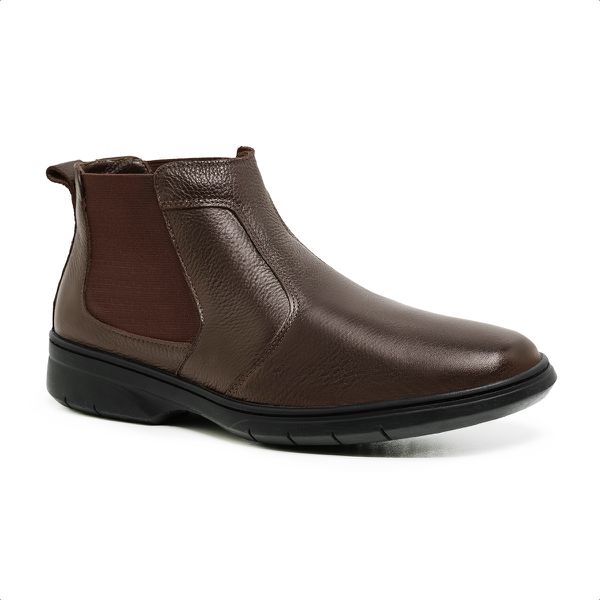 Bota de Elástico Sapatoterapia Amortecedora Café Virtus