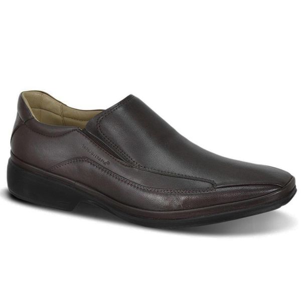 Sapato Social Jetta Super Leve Sapatoterapia Café