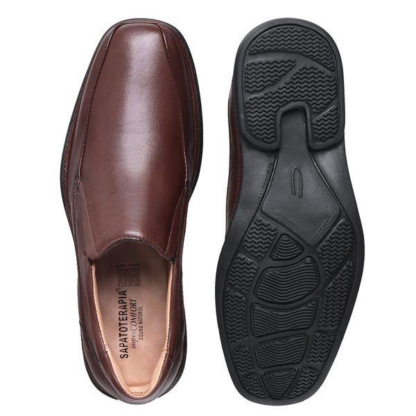 Sapato Casual New Tradicional Sapatoterapia Café 21464-1