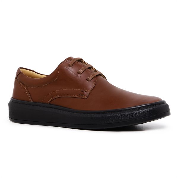 Sapato Casual Comfort Sapatoterapia SPT Couro Havana