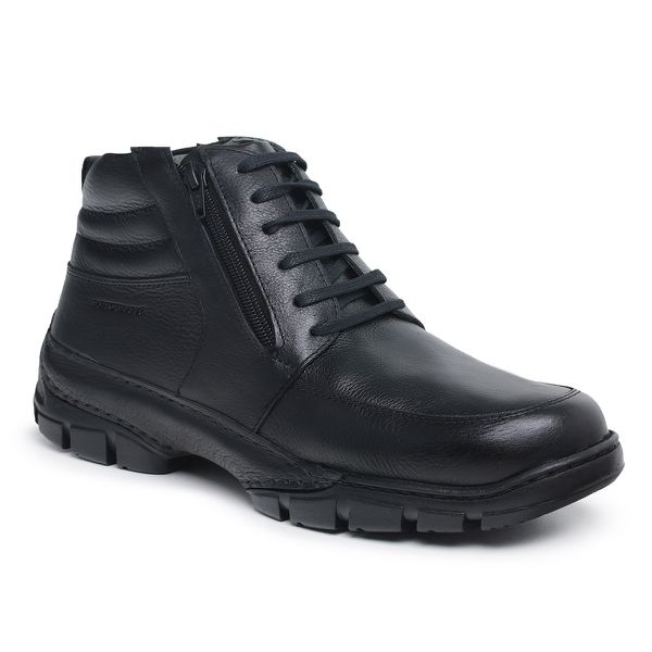 Bota de Zíper Sapatoterapia Preto Tracker