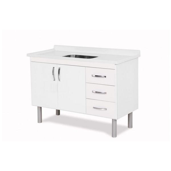 AJ Gabinete Tóquio 116,2cm Branco