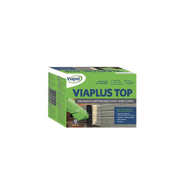 Impermeabilizante Viapol Viaplus Top - 18Kg (Semiflexível)
