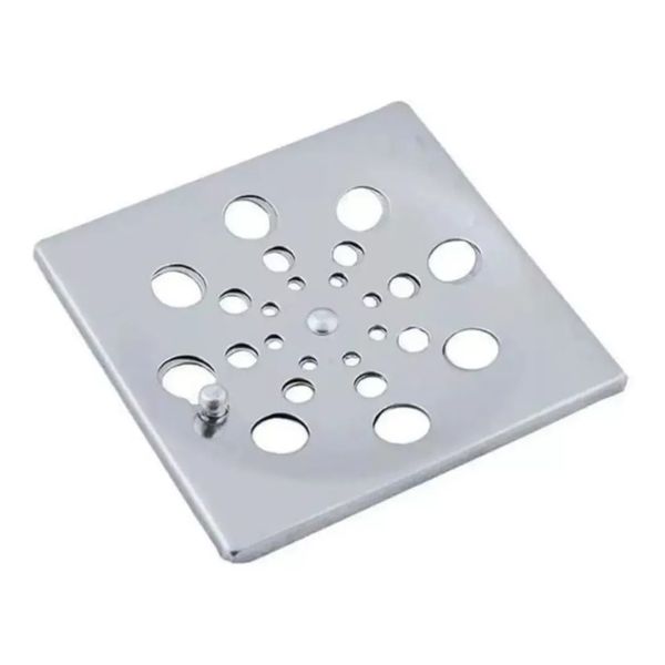 Grelha de Aço Inox Overtime - Quadrada - 10cm x 10cm (Com Fechamento)