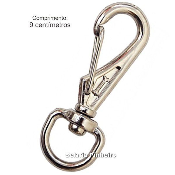 Mosquetão Cromado G (9 cm)