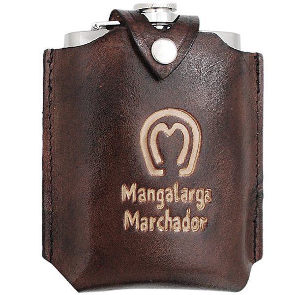 Porta Whisky Revestido em Couro - Mangalarga