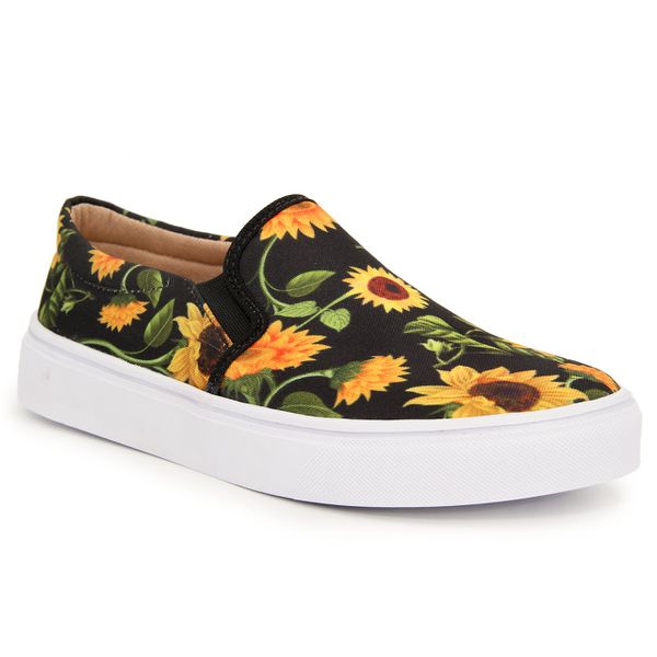 Slip on feminino shop estampado