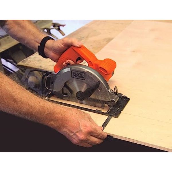Serra Circular Elétrica Black+Decker CS1004 184mm 1400W laranja 60Hz 127V