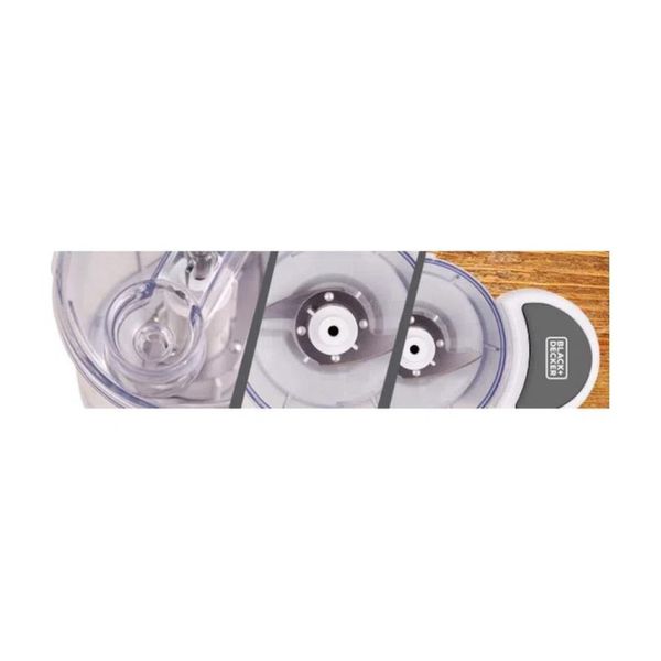 Multiprocessador de Alimentos Branco MP120 127V Black Decker