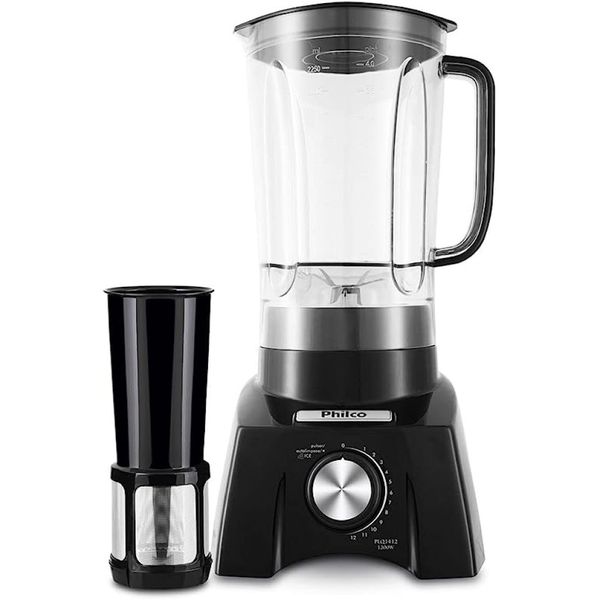 Liquidificador Philco PLQ1412P 1200w 3 Litros 127v Preto