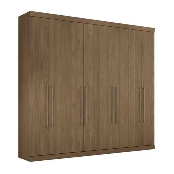 Guarda Roupa Casal com 8 portas e 4 gavetas Havana Master Vip 8.4 Jatoba Santos Andira