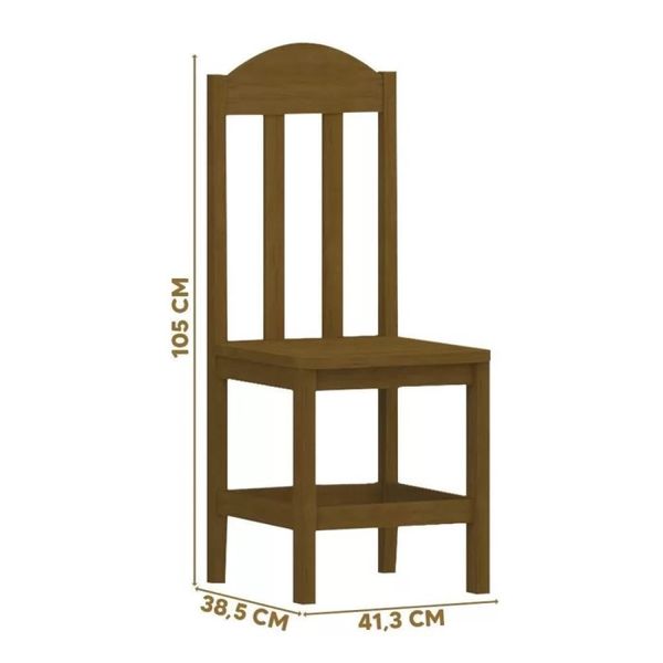 Mesa De Jantar Safira Com 10 Cadeiras Madeira Maciça Imbuia 220cm Nemargi