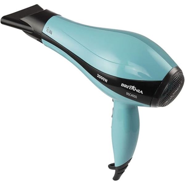 Secador de Cabelo Britânia BSC4000 Azul 127V