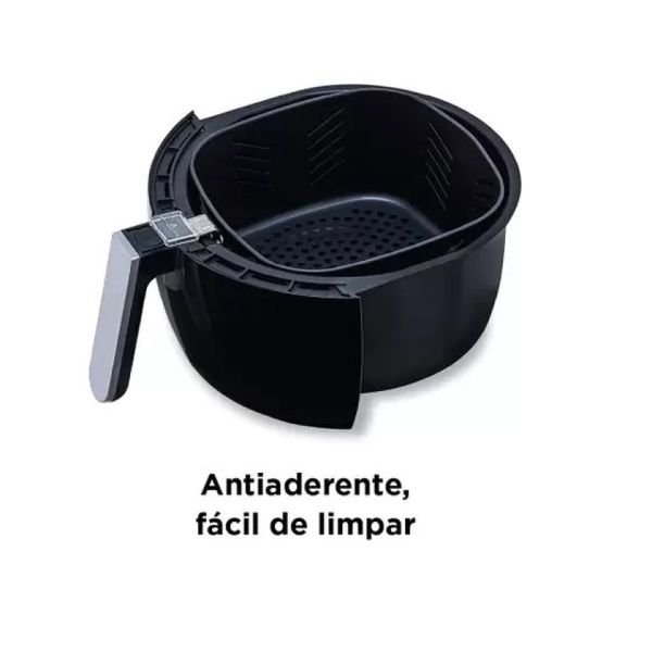 Fritadeira Elétrica Sem Óleo Air Fryer 5L Black Decker Preto 127V