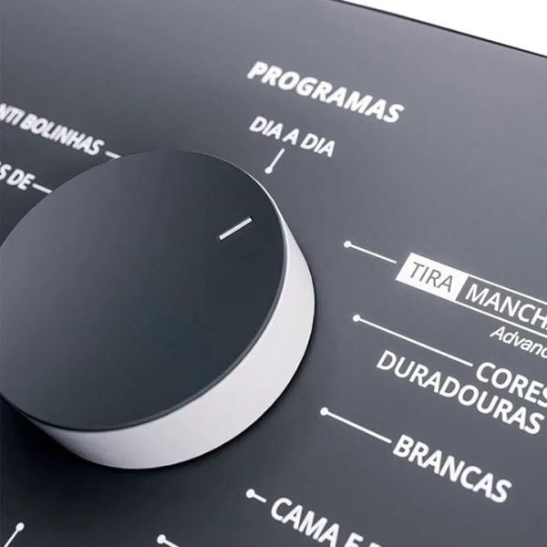 Lavadora de Roupas Brastemp 12Kg Cesto Inox 12 Programas de Lavagem BWK12AB Branca 127V