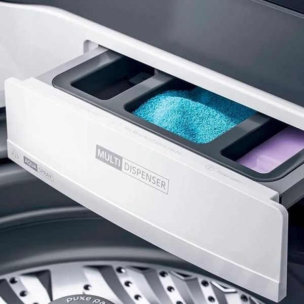 Lavadora de Roupas Brastemp 12Kg Cesto Inox 12 Programas de Lavagem BWK12AB Branca 127V