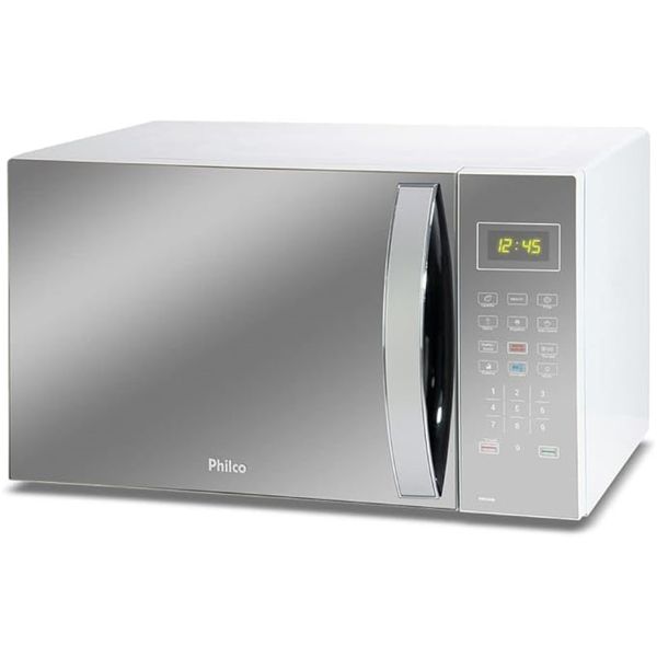 Microondas Philco 37L Espelhado Branco PMO37EB 127V