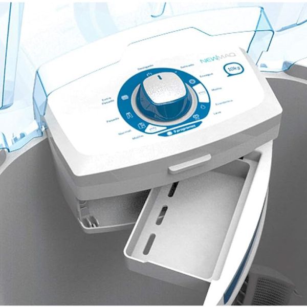 Tanquinho Newmaq 10kg Semiautomático Branco 110V