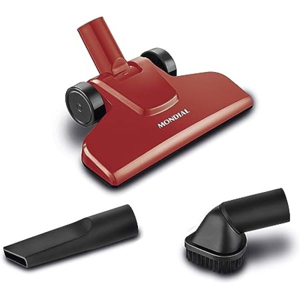 Aspirador de Pó Mondial Turbo Cycle 1100W Vermelho/Preto 127V