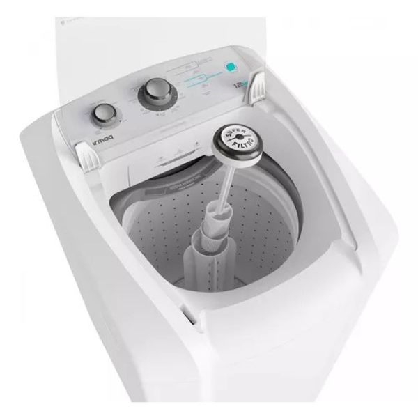Máquina de Lavar Automática Colormaq LCA 12kg Branca 127 V