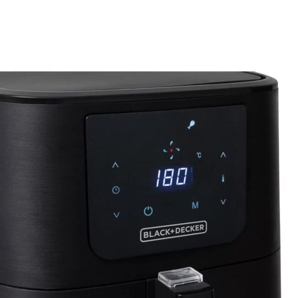Fritadeira Eletrica Digital Sem Óleo AFD7QB Black Decker 220V