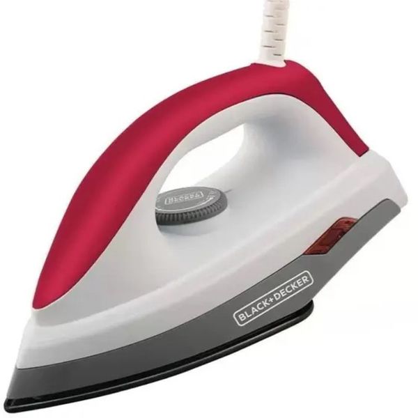 Ferro de Passar a Seco Black e Decker F300 220V Vermelho