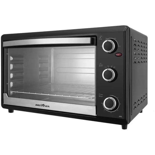 Forno Elétrico Britânia com Timer 44L Preto BFE44P 220V