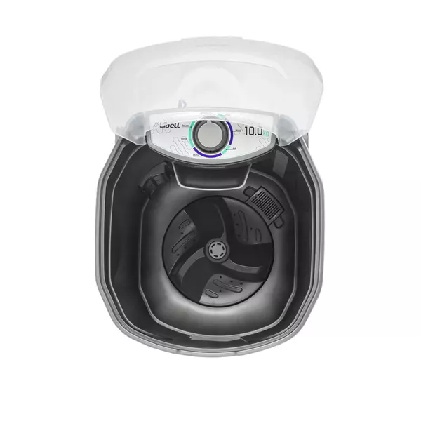 Máquina De Lavar Semi-automática Libell 10kg Prata 220V