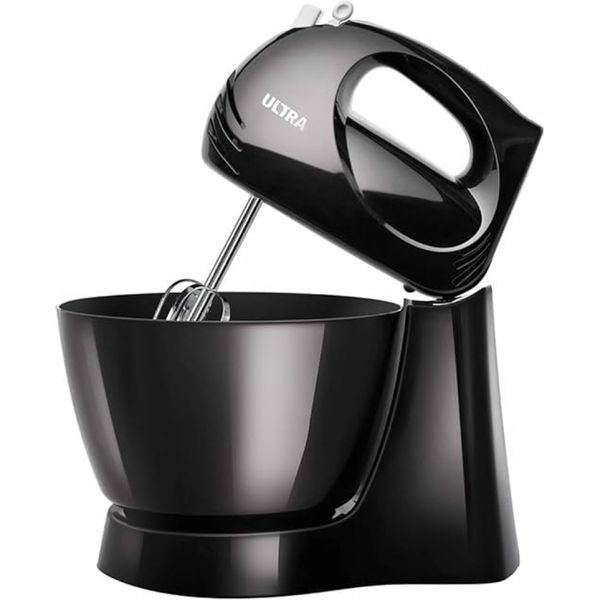 Batedeira Portátil Ultra 150w B11 3 Velocidades Preta Mondial 220V