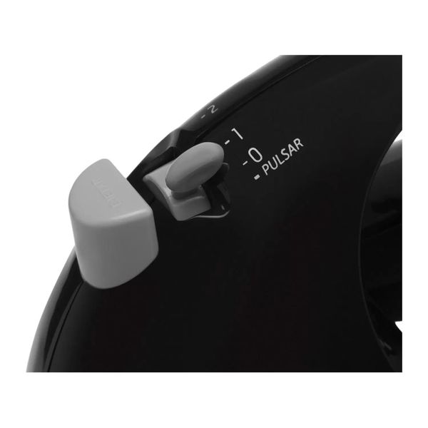 Batedeira Portátil Ultra 150w B11 3 Velocidades Preta Mondial 220V