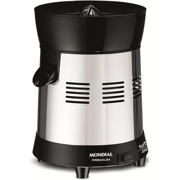 Espremedor de Frutas Mondial E10 Turbo Premium 250W Inox 127V