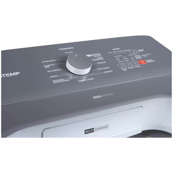 Lavadora de Roupas Brastemp 14Kg Cesto Inox BWK14AB 127V