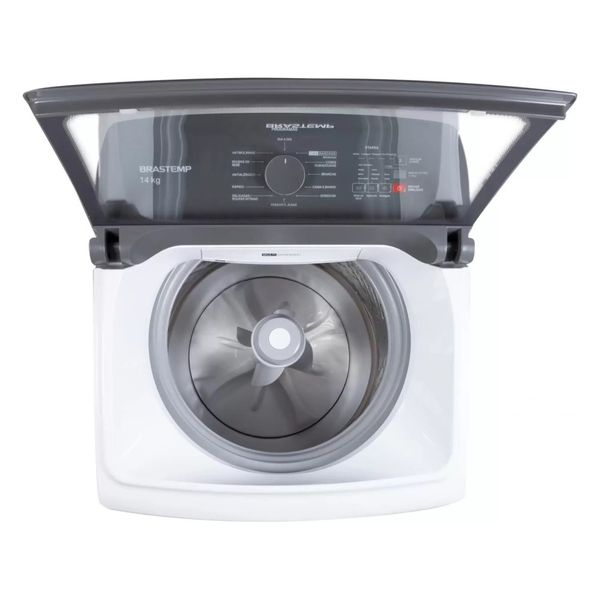 Lavadora de Roupas Brastemp 14Kg Cesto Inox BWK14AB 127V