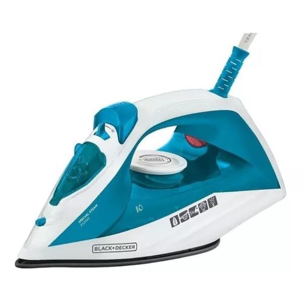 Ferro De Passar a Vapor FX2100 Black Decker Azul 127V