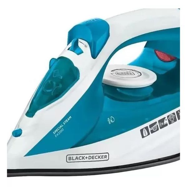 Ferro De Passar a Vapor FX2100 Black Decker Azul 127V