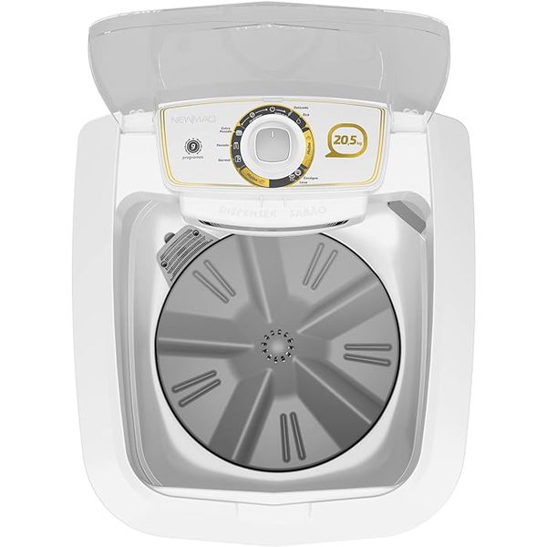 Tanquinho Newmaq Plus 20,5kg Semiautomático Branco 127V