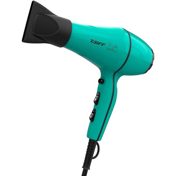 Secador de Cabelo Taiff Style Azul Tiffany 2000W 2 Velocidades 127V