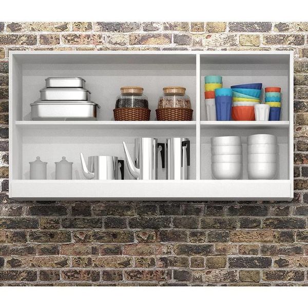 Armario De Cozinha Aereo Suspenso 3 Portas Diva