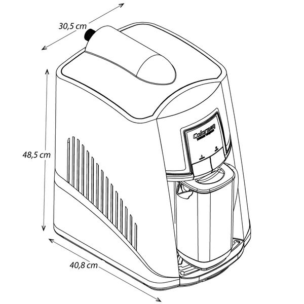 Purificador de Água Colormaq Premium CPUHFBA1 Branco 127v