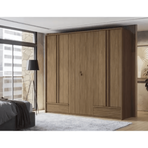 Guarda Roupa Democrata 6 Portas Jatoba Santos Andira