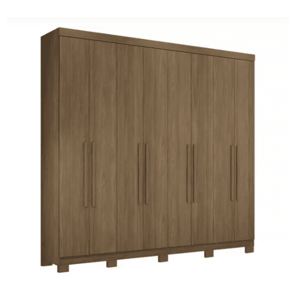 Guarda Roupa Master New 8 Portas Jatoba Santos Andira