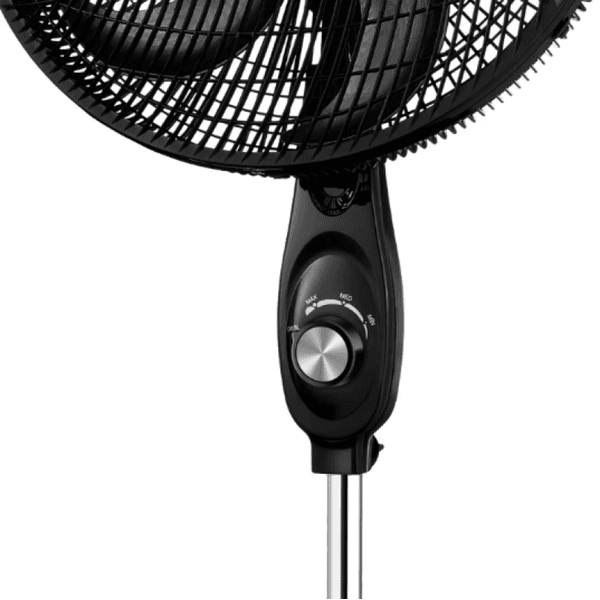Ventilador de Coluna Mondial 40cm V-75 Super Power 6 Pás 3 Velocidades 127v Preto