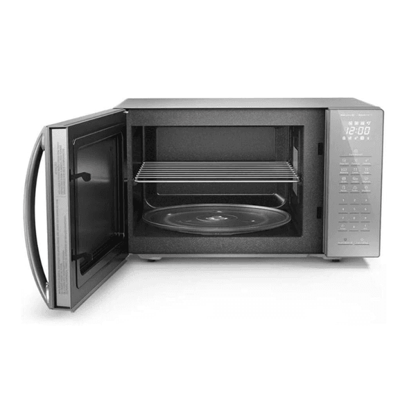 Micro-Ondas Panasonic 34L NN-ST67L Espelhado 900W 127V Cinza