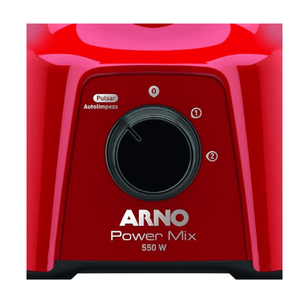 Liquidificador Arno Power Mix LQ11 2 Velocidades 127v Vermelho