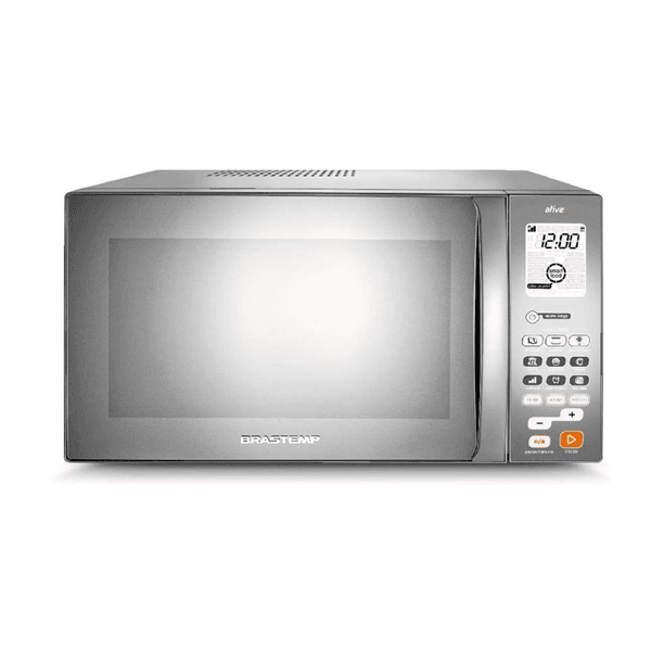Micro-ondas Brastemp BMJ38AR 38 Litros Inox Espelhado com Grill 110V