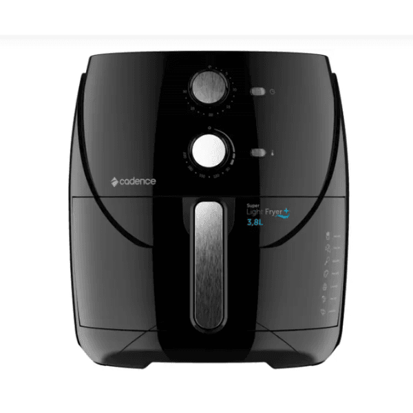 Fritadeira Elétrica sem Óleo Air Fryer Cadence FRT555 Super Light 3,8L Preta