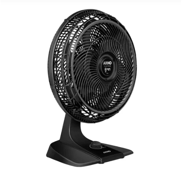 Ventilador De Mesa Arno Turbo Force VF42 Preto 127v