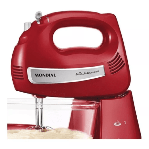 Batedeira Mondial Bella Massa D-9 Premium Vermelha 127V